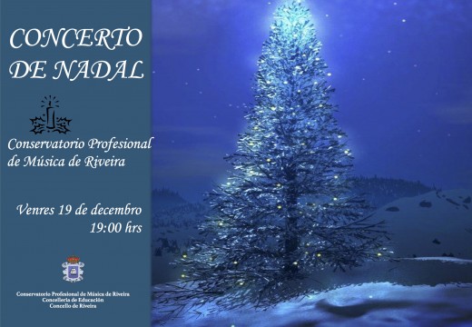 Concertos de Nadal, hoxe e mañá no Conservatorio Municipal de Riveira